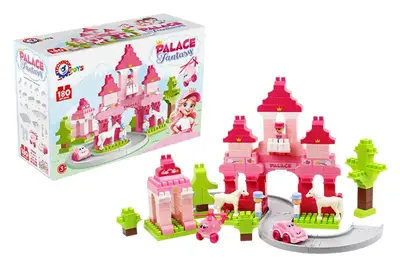 Конструктор блочний 0044 “Замок Принцеси” в коробці ТЕХНОК купити