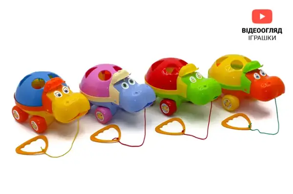 Каталка сортер "Гіппо" 5103 Maximus купити