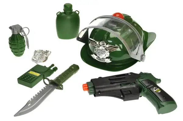 Набір військового в сітці M011B р.30*28*13см купити