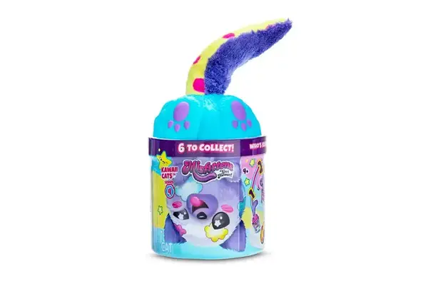 М’яка іграшка MISFITTENS W4 – КОТИК У БАНЦІ (міні в асорт.) 03948(W4) купити недорого в Україні, фото 5