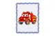 Картина по номерах дерев'яна "Пожежна машинка" формат А4 Puz-22954 PuzzleOk купити