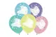 Латексні повітряні кульки 12" (30см.) "Єдиноріг" асорті макарун ТМ "Твоя Забава" 50шт. купити недорого в Україні, фото 52119