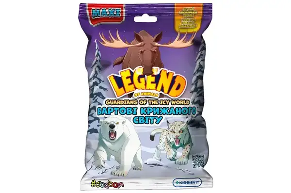 Стретч-іграшка у вигляді тварини 67/CN24 "Вартові крижаного світу" серії LEGEND OF ANIMALS МАКСІ #SBABAM купити недорого в Україні, фото 3