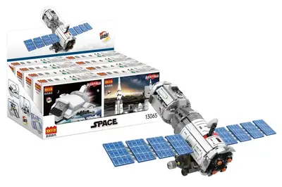 Конструктор "COGO" "Космос" в блоці 8шт 3065 р.39*18,5*14,5см купити