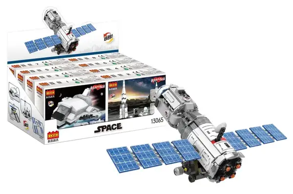 Конструктор "COGO" "Космос" в блоці 8шт 3065 р.39*18,5*14,5см купити