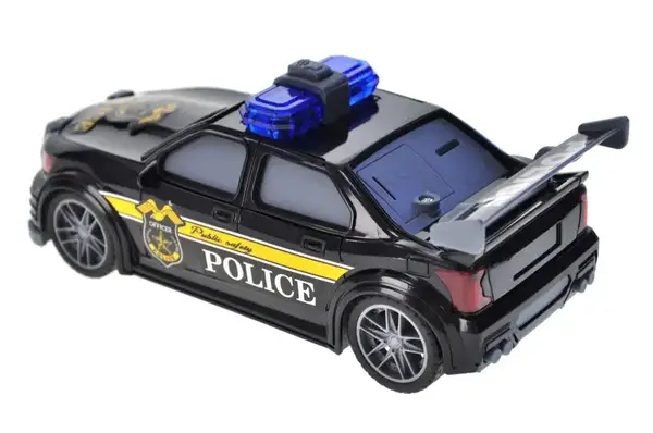 Машина "Поліція" інерційна, озвучена, зі світлом в коробці JS201H р.40,4*25,5*8см купити недорого в Україні, фото 9