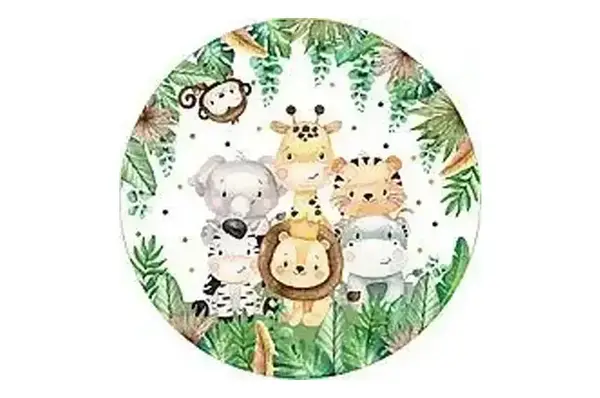 Паперові тарілки 'Тваринки' 10шт. (18 см.) купити