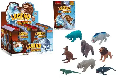 Стретч-іграшка у вигляді тварини 60/CN25 "ЛІД І ПОЛУМ’Я" серії "LEGEND OF ANIMALS МАКСІ" у диспл. #SBABAM купити