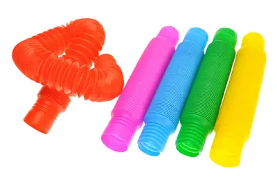 Іграшка антистрес "Pop tube" в кульку 5шт SG003 р.68*4,6*4,6см купити