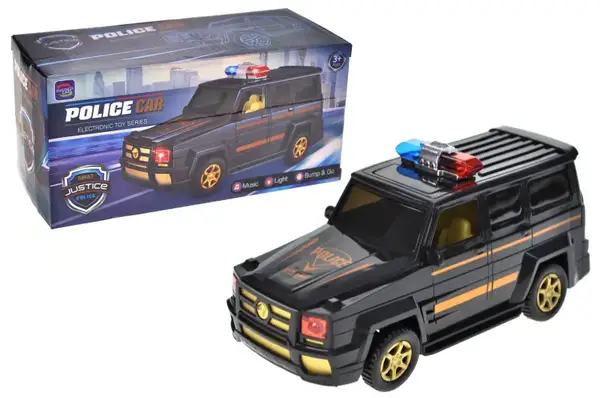 Машина 5091D "Поліція" на батарейках в коробці YG Toys купити