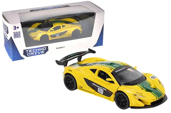 Автомодель 250946MLP1YW MCLAREN P1 (жовтий, 1:43) купити