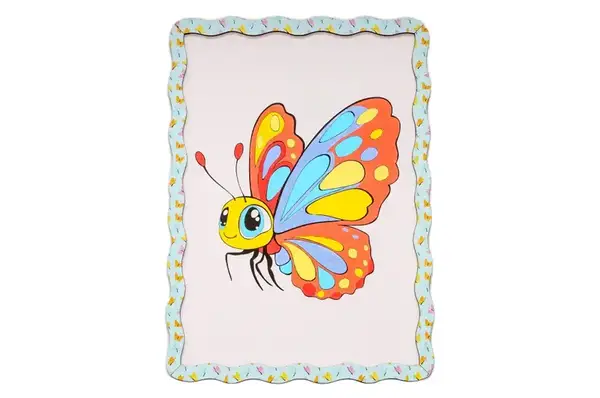 Картина по номерах "Метелик" дерев'яна, формат А4 Puz-22960 PuzzleOk купити