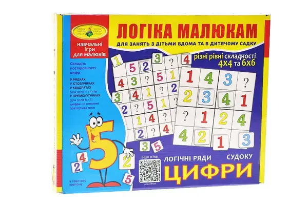 Настільна гра "Судоку. Цифри" КФІ купити