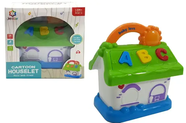 Будинок музичний, зі світлом, в коробці 25837E р.15*9,2*15,4см купити недорого в Україні, фото 2