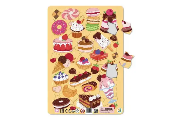 Пазл з рамкою "Смаколики" (53 елементи) R300252 DoDo купити