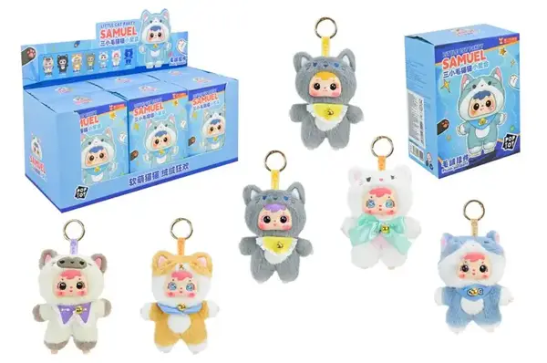 Герої POP TOY MR5007 Samuel "Пухнасті дзвіночки" 7 видів, р-р кор. іграшки 19x8x13см, 6 шт у дисплей боксі купити