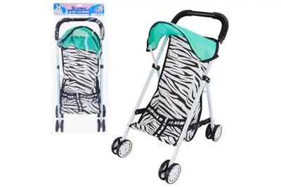 Візочок 935-9 для ляльки, з козирком, розмір візочка 27*40*44 см, пакет р. 30*64см купити