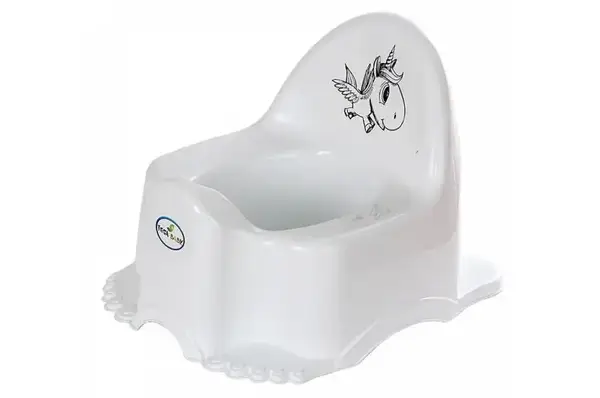 Горщик музичний "ECO: єдиноріг" (білий) PO-055-103 TEGA купити