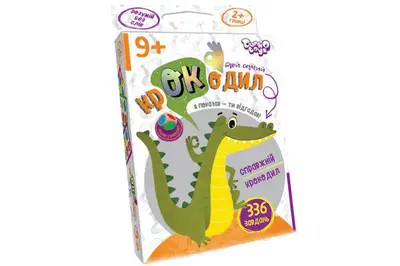 Настільна гра CROC-02-01U "Той самий крокодил" DANKO купити