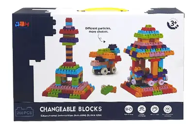 Конструктор 260дет в коробці E006 р.37*24*6,5см купити