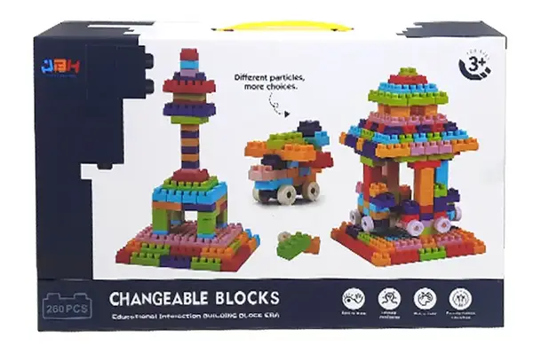 Конструктор 260дет в коробці E006 р.37*24*6,5см купити