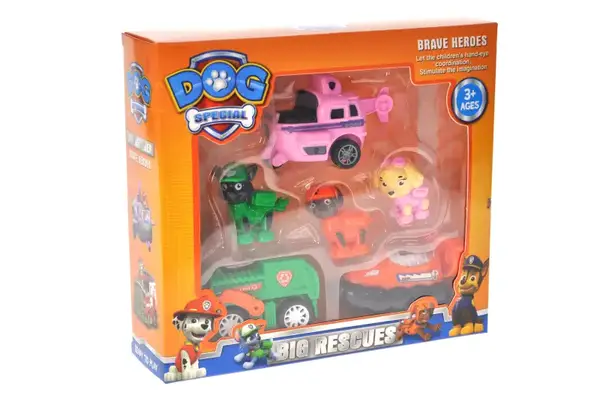 Герої "Дружок" , 3 види 20*18.2*5.3см. SK35-3 купити недорого в Україні, фото 4