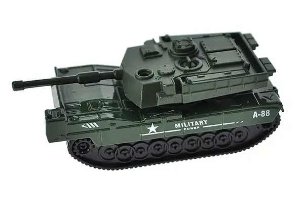 Набір машин металевих інерційних військових, в коробці 4шт MB179 р.27,3*4,9*11,4см купити недорого в Україні, фото 2