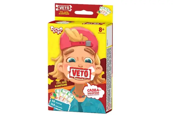Настільна гра VETO-02-01U "VETO" міні DANKO купити
