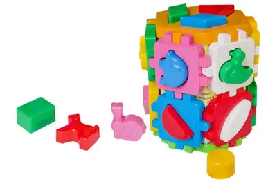 Сортер 2001 "Розумний малюк Конструктор" ТЕХНОК купити