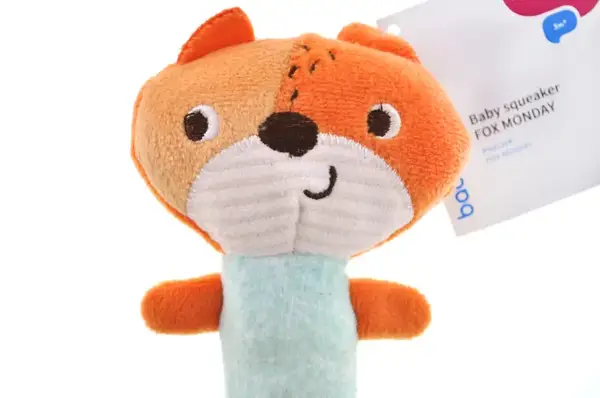 Брязкальце 1497 "Лисичка" з пищалкою р.23x8 см BabyOno купити недорого в Україні, фото 3