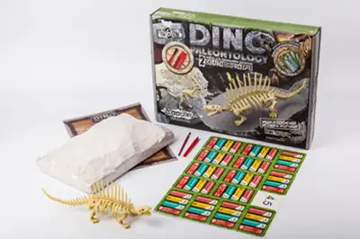 Набір для розкопок DP-01-01,02,03,04,05 "DINO PALEONTOLOGY" великий DANKO купити
