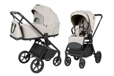 Коляска універсальна Ultra CRL-6556 2в1 Milk Grey CARRELLO купити