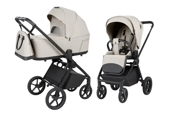 Коляска універсальна Ultra CRL-6556 2в1 Milk Grey CARRELLO купити