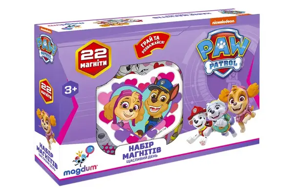 Набір магнітів Щенячий патруль. Щасливий день ML4034-04 купити недорого в Україні, фото 4