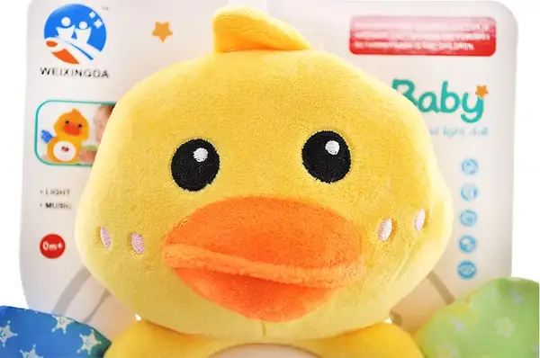 Брязкальце 606A-7 "Каченя" р.17x6,5x18 см YG Toys купити недорого в Україні, фото 2