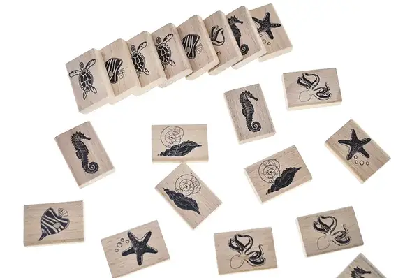 Дерев'яна гра "Дитячий Маджонг" 49 дет. 900552 IGROTECO купити недорого в Україні, фото 3