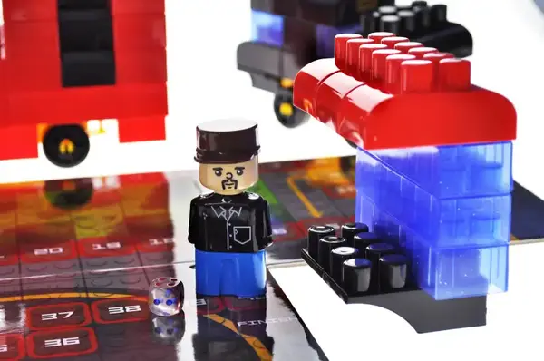 Конструктор блочний QB300-203 "Block&Steps: Міські Маршрути" + ходилка і меморі гра 3в1, 129дет. qbee купити недорого в Україні, фото 7