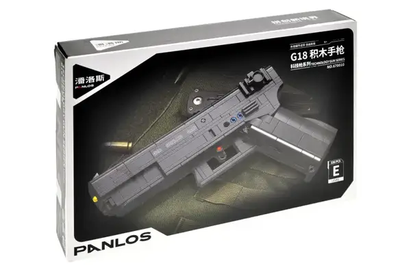 Конструктор "Пістолет G18" 336дет. 670010 р.33*6*21см купити недорого в Україні, фото 5