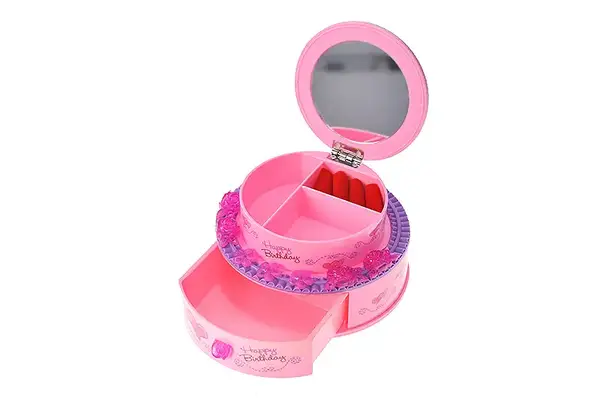 Музична скринька з дзеркалом в коробці 9208 р.13,5*13,5*8см купити недорого в Україні, фото 2