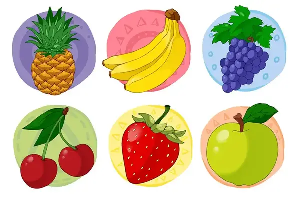 Набір кубиків 1332 "Фрукти" ТЕХНОК купити недорого в Україні, фото 4