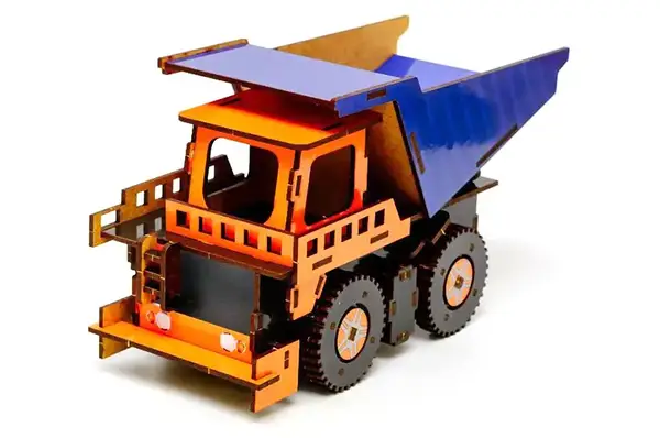 Конструктор 00920 "Самоскид" дерев'яний, PuzzleOK купити недорого в Україні, фото 2