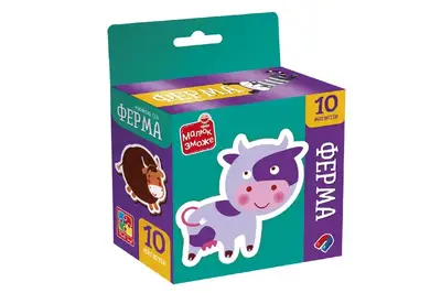 Гра розвиваюча Vladi Toys набір магнітів. "Ферма" VT3106-36 VladiToys купити