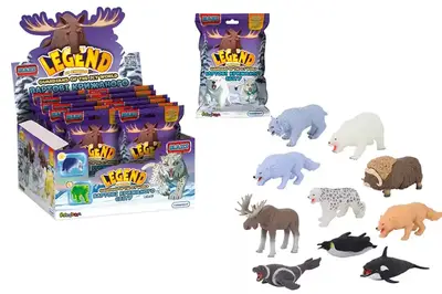 Стретч-іграшка у вигляді тварини 67/CN24 "Вартові крижаного світу" серії LEGEND OF ANIMALS МАКСІ #SBABAM купити