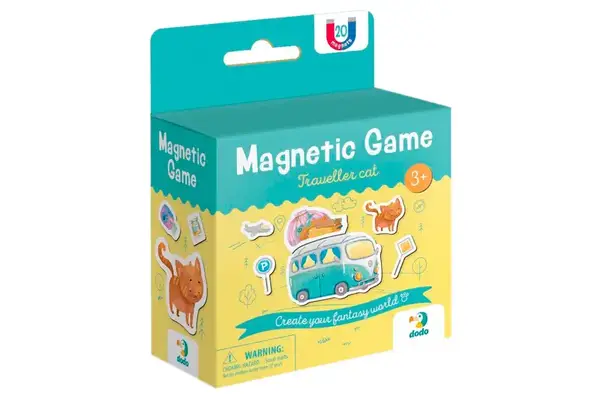 Магнітна гра "Котик-мандрівник" 200234 DoDo купити недорого в Україні, фото 2