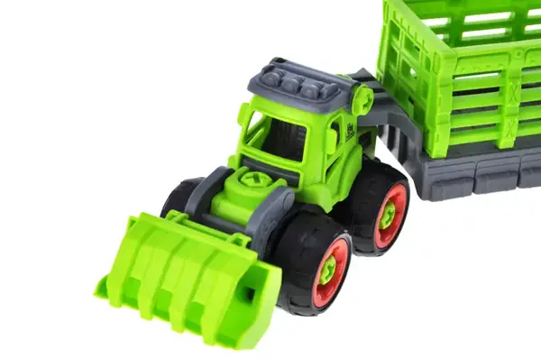 Трактор конструктор CXL900-110A в коробці р.33x8,5x12,5 см YG Toys купити недорого в Україні, фото 4