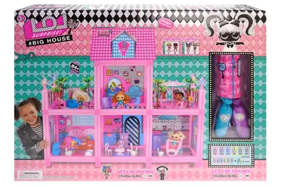 Будиночок для ляльки героя в коробці 8369 р.65*49*13,3см купити