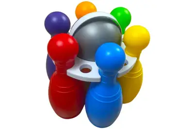 Кеглі Великі №2 кольорові 0282 BAMSIC купити