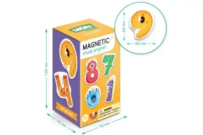 Магніти "Цифри" 200204 DoDo купити