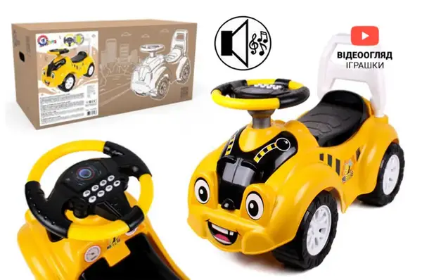Толокар музичний 6689 "Бджілка" ТЕХНОК купити