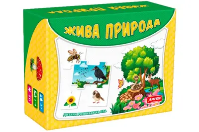 Розвиваючі пазли "Жива природа" ARTOS купити